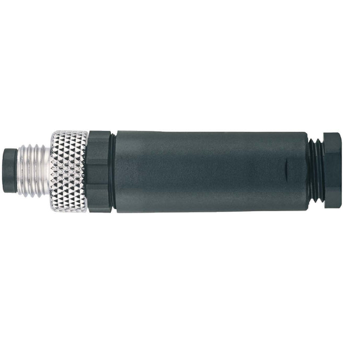 Escha - Rundsteckverbinder, feldkonfektionierbar (Industriesteckverbinder) Rundsteckverbinder Stecker SSPC4K gerade  − 1 Stück
