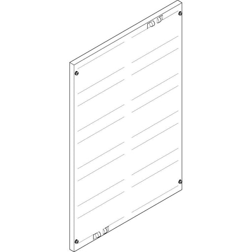 ABN - Abdeckung für Verteilerfeld Abdeckplatte FAG25N 500x750mm 2FB/5RE