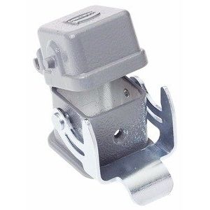 Harting - Gehäuse für Rechtecksteckverbinder Anbaugehäuse 09200030305 Zink-Druckg., Kappe − 10 Stück