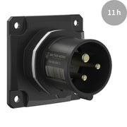 Walther Werke - CEE-Gerätestecker (IEC 60309) CEE NEO Anbaugerätestecker FW610311SK gerade 16A 3P 11h