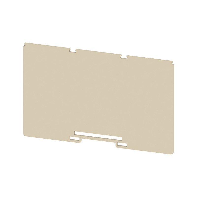 Weidmüller - Abschluss- und Zwischenplatte für Reihenklemme Trennwand WTW160X100WF10/WF12 160mmx100mm − 20 Stück