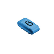 Weidmüller - Kabelmarkierungssystem Kabelmarkierer CLI M 2-4 BL/SW 6 MP 4x11,3mm,weich,blau − 100 Stück