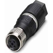 Phoenix Contact - Rundsteckverbinder, feldkonfektionierbar (Industriesteckverbinder) Sensor-Aktor-Stecker SACCM12FS-4QO-0,75-M 4p.,M12-Buchse ger