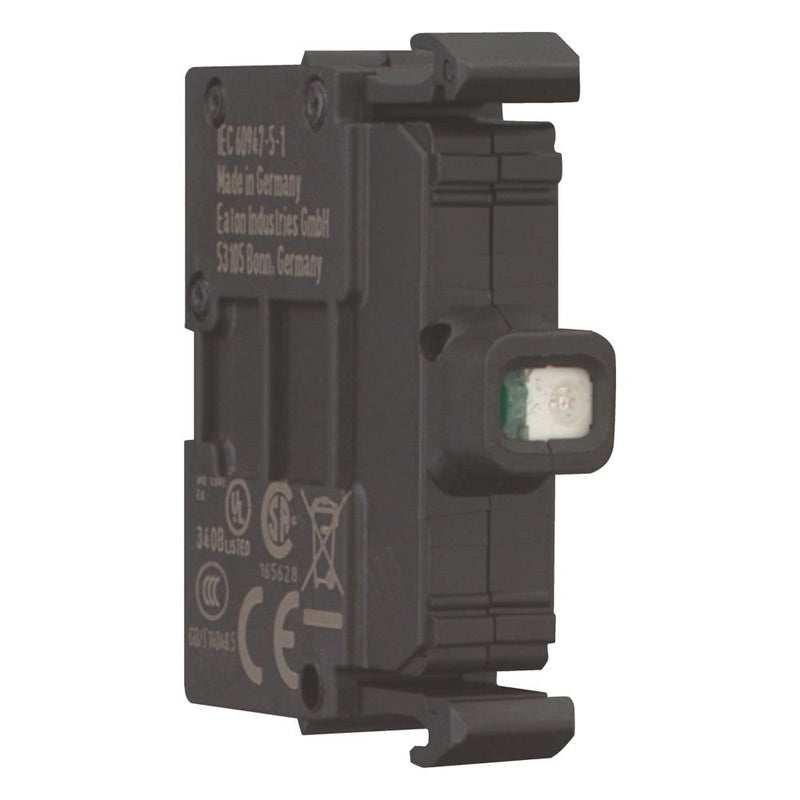 Eaton - Lampenfassungsblock für Befehls- und Meldegeräte LED-Element M22-LED-W weiss, Front