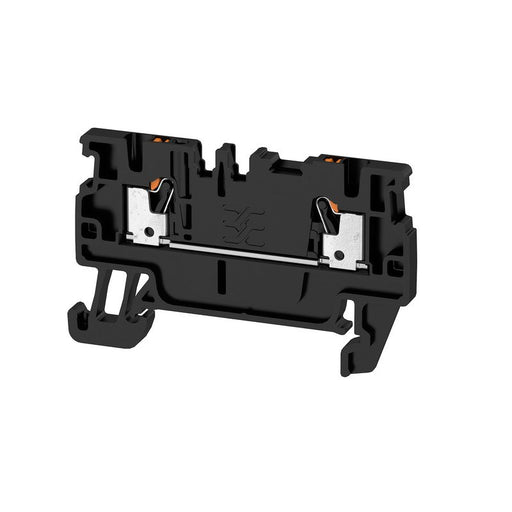 Weidmüller - Durchgangs-Reihenklemme Klemme A2C 1.5 BK PUSH IN, 1.5 mm² − 100 Stück