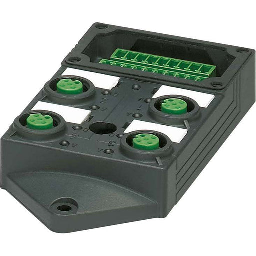 Phoenix Contact - Passiver Sensor-/Aktor-Verteiler (ohne Leitung) Sensor-/Aktor-Box SACB-4/8-L-C GG SCOP -Grundgehäuse