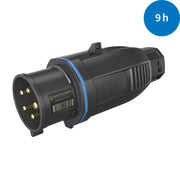 Walther Werke - CEE-Stecker (IEC 60309) CEE NEO Stecker FW230509CC One-Touch 32A 5P 9h