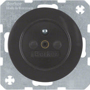 Berker - Steckdose sw/gl 6765762045 m.Schutzkontaktstift