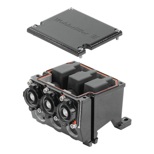 Weidmüller - Modularer Steckverbinder (Industriesteckverbinder) Steckverbinder, Baureihe: HDC HP550 KIT 3F HighPower − 1 Stück