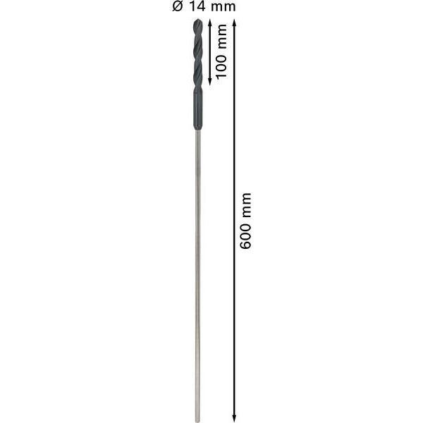 Bosch - Bohrer PRO Wood HSS 2608596345 Installationsbohrer