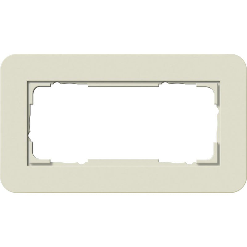 Gira - Abdeckrahmen 2fach o.M 1002417 Sand/Reinweiß