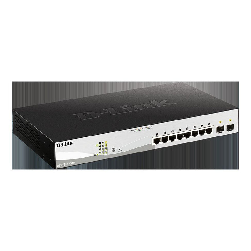 DLink - Netzwerk Switch 10-Port Gigabit Switch DGS-1210-10MP/E 2 Layer