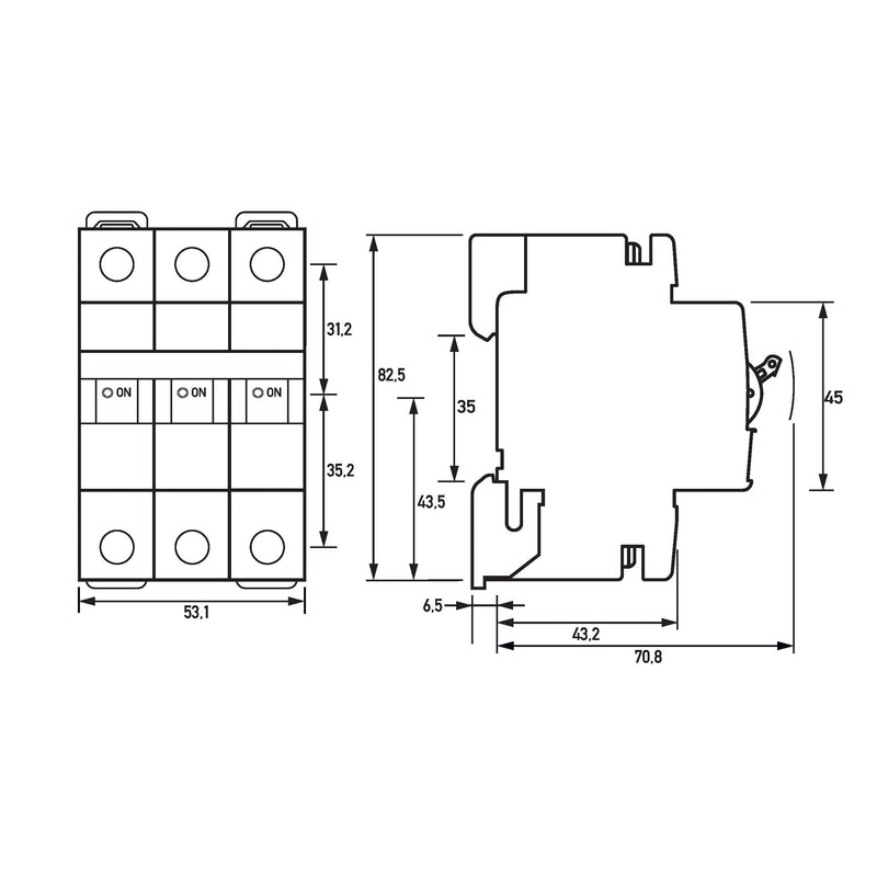 Doepke - Leitungsschutzschalter DLS 6I C32-3 10KA