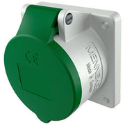 Mennekes - CEE-Anbausteckdose (IEC 60309) Anbaudose TA 1393 16A,4p,2h,>50V,IP44