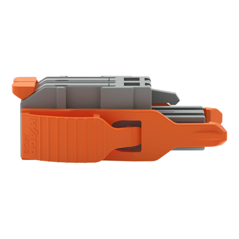 WAGO - Kabelsteckverbinder für Leiterplattensteckverbinder 1-Leiter-Federleiste 2231-1102/038-000 Push-in CAGECLAMP,gr − 100 Stück