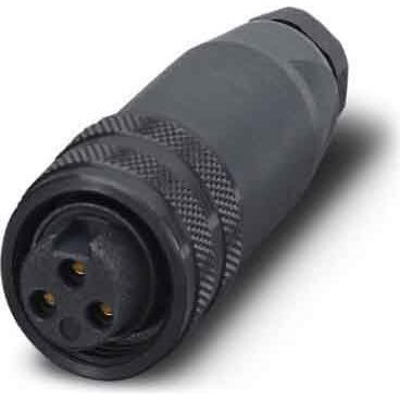 Phoenix Contact - Rundsteckverbinder, feldkonfektionierbar (Industriesteckverbinder) Sensor-/Aktor-Stecker SACC-MINFS-3CON-PG 9