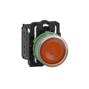 Schneider Electric - Drucktaster, Komplettgerät Leuchtdrucktaster XB5AW35M5C0 or,22mm,230V,1S+1Ö