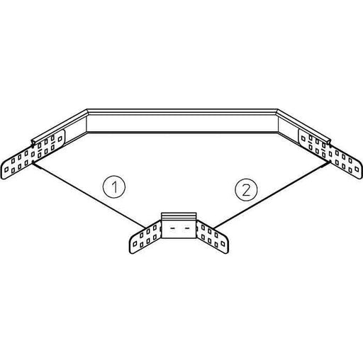 PohlCon (Puk) - (Puk) - Bogen für Kabelrinne Rinnenbogen RB 85-10S