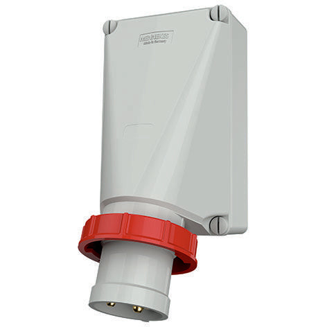 Mennekes - CEE-Gerätestecker (IEC 60309) Wandstecker 364 125A,4p,6h,400V,IP67