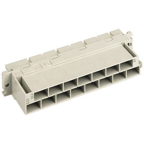 Harting - Leiterplattensteckverbinder Federleiste 09062152871 − 20 Stück