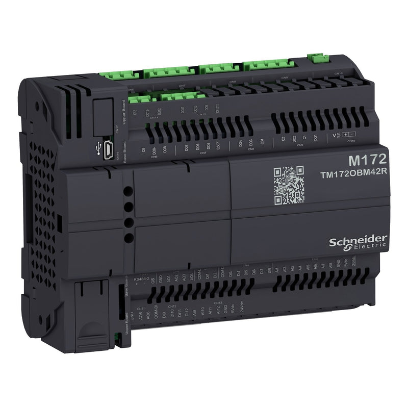 Schneider Electric - SPS-Grundgerät SPS-Steuerung Modicon M172 TM172OBM42R Optimized 24VAC/DC − 6 Stück