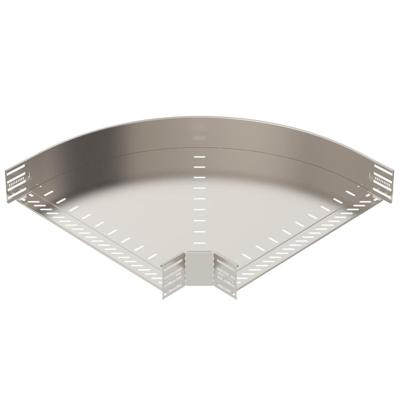 OBO Bettermann - Bogen für Kabelrinne Bogen 90 Grad RB 90 160 A2 110x600, rostfrei