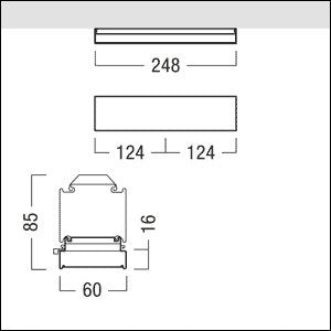 Zumtobel - Lichtregelsystemkomponente basicDIM Baustein BC TEC-GP WH Tecton