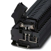 Phoenix Contact - Sicherungs-Reihenklemme G-Sicherungsklemme ST4-HESILED24/6,3x32 f.Einsätze 6x32mm − 50 Stück