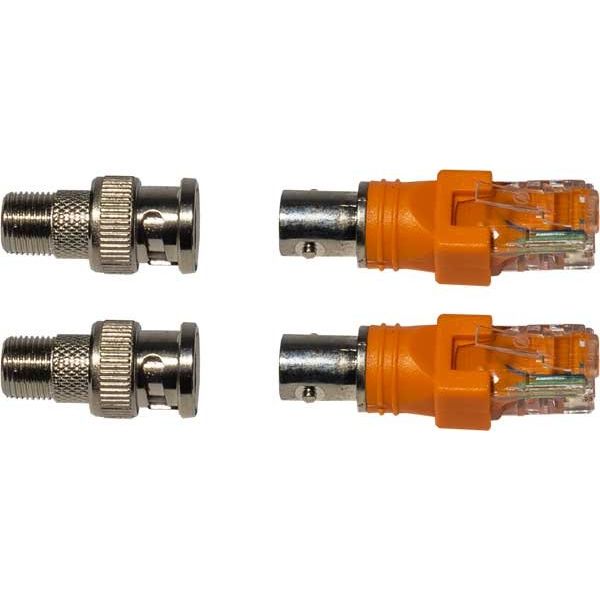 Gossen Metrawatt - Zubehör/Ersatzteile für Prüf- und Messgeräte (Elektro) Adapter-Set Z170A RJ45 auf Koax