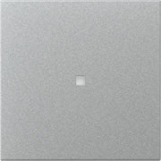 Gira - Abdeckung/Bedienelement für Installationsschalterprogramme Wippe gerade Kontrollf. 349026 F Alu