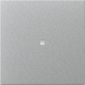 Gira - Abdeckung/Bedienelement für Installationsschalterprogramme Wippe gerade Kontrollf. 349026 F Alu