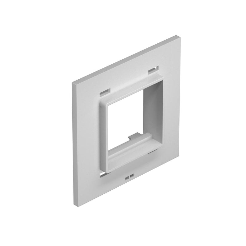 OBO Bettermann Vertr - Abdeckplatte für Einbaueinheiten Abdeckplatte T8NL P45 7035 1f Mod.45 f.T4L/T8NL