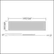 Thorn - Decken - /Wandleuchte LED - Einbauleuchte OP2 3800 - #92914013 4000K