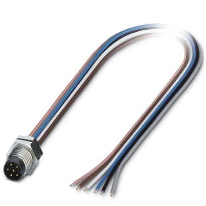 Phoenix Contact - Rundsteckverbinder, feldkonfektionierbar (Industriesteckverbinder) Einbausteckverbinder SACC-DSI-M 8#1453494