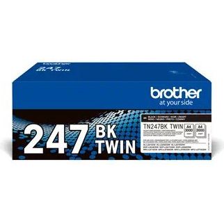 Brother - Verbrauchsmaterial für Telefax/Drucker/MFC Toner TN-247BKTWIN TWIN Pack 2xTN-247BK