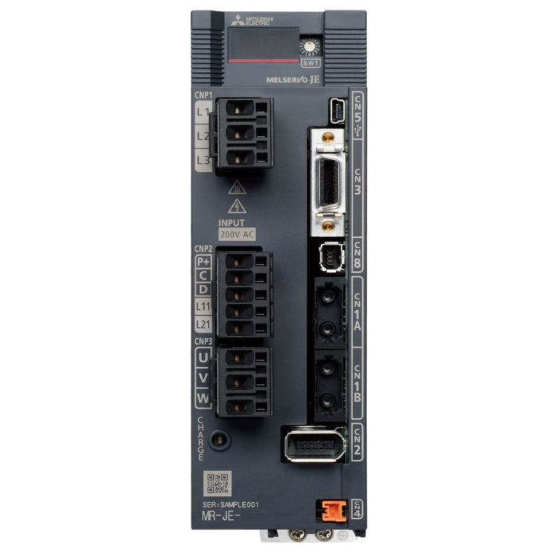 Mitsubishi Electric - Motormanagement-Gerät Servoverstärker MR-JE-100BF Digital AC − 1 Stück
