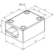 Assa Abloy effeff - Zubehör/Ersatzteile für elektrischen Türöffner Schliessteil 804----------00