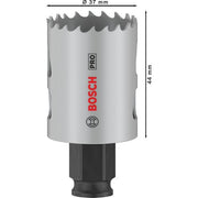 Bosch - Lochsäge PRO Multi Material PC Plus 2608594379 Lochsäge, 37 mm