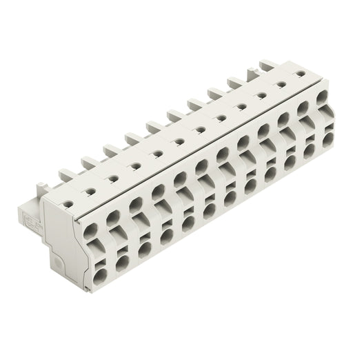 WAGO - Kabelsteckverbinder für Leiterplattensteckverbinder 2-Leiter-Federleiste 721-2212/026-000 CAGECLAMP,2,5mm²,lgr − 25 Stück