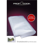 PROFICOOK - Zubehör/Ersatzteile für Kleingeräte Vakuumbeutel PC-VK1015#8910151 50Stck. 22x30cm