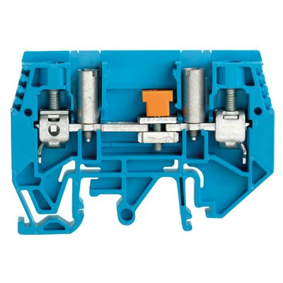 Weidmüller - Trenn- und Messtrenn-Reihenklemme Klemme WTL 6/1 EN STB BL Schraubanschl.,6mm² − 50 Stück