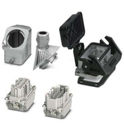 Phoenix Contact - Rechtecksteckverbinder, Set (Industriesteckverbinder) Steckverbinder-Set HC-EVO-B10PT#1411491 BWSC-HL-M25ELC-AL