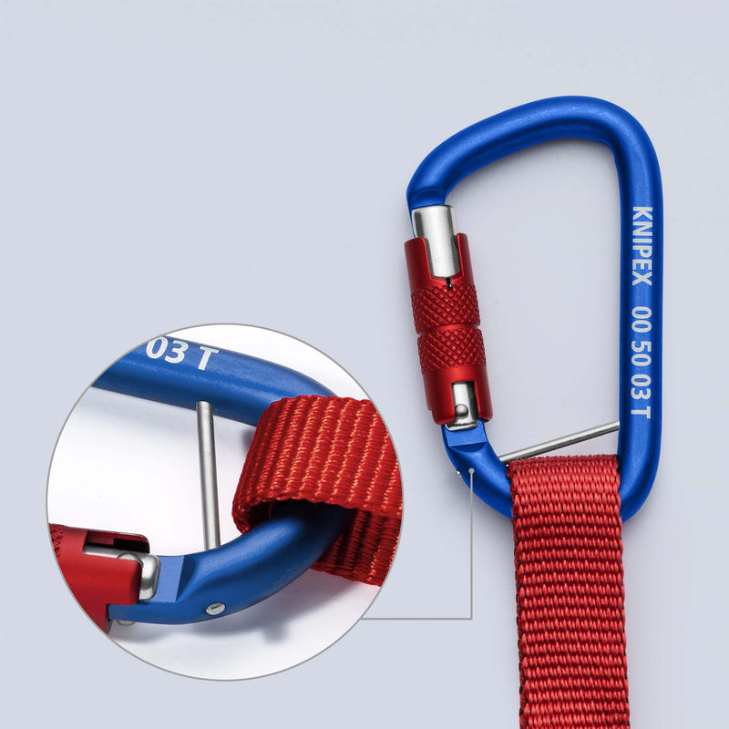Knipex - Zubehör/Ersatzteile für Sicherheitsgeräte Adapterschlaufen 00 50 13 T BK