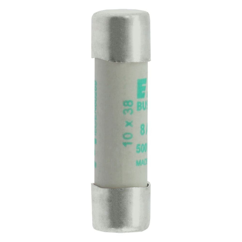 Eaton - Zylindrische Sicherung Sicherungseinsatz Nieders. C10M8 8A AC 500V 120kA − 10 Stück