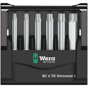 Wera - Bit-Set Bit-Sortiment 056472 Mini-Check, 6-tlg