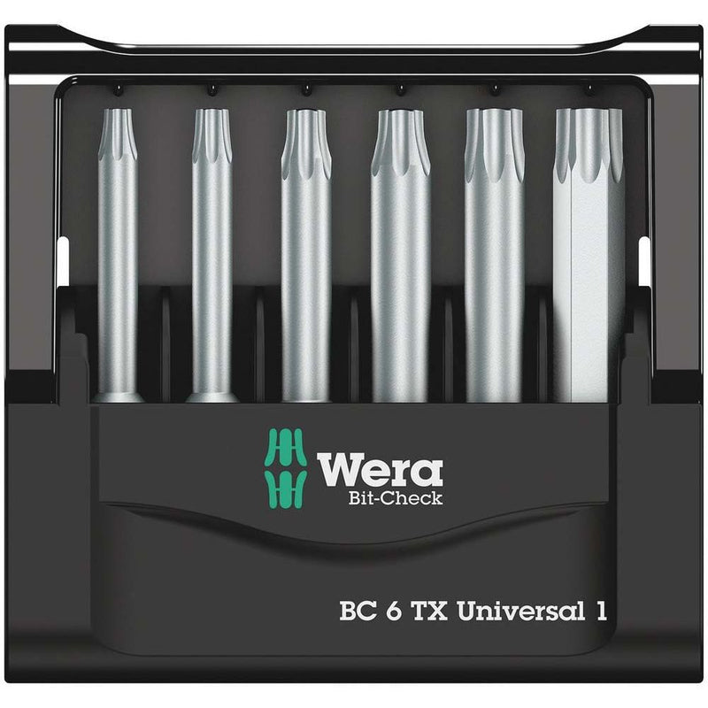 Wera - Bit-Set Bit-Sortiment 056472 Mini-Check, 6-tlg