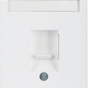 Berker - Einsatz/Abdeckung für Kommunikationstechnik Zentralstück 11701909 Staubschutzschieber