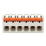 WAGO - Kabelsteckverbinder für Leiterplattensteckverbinder 1-Leiter-Federleiste,Hebel 2721-1106/326-000 PushinCAGECLAMP,lgr − 50 Stück