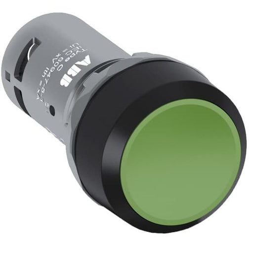 ABB Stotz S&J - Drucktaster, Komplettgerät Drucktaster CP1-10G-20 grün, 2S