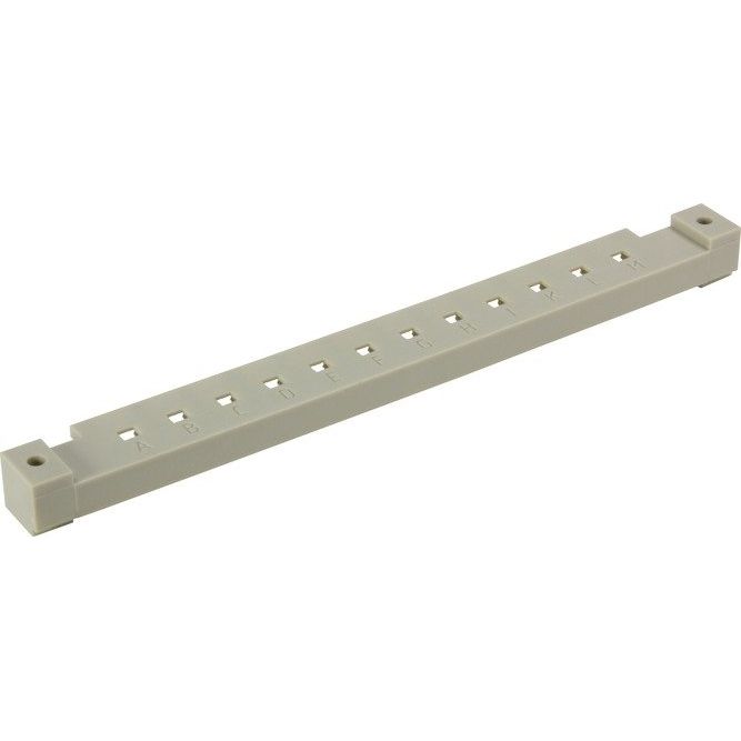Harting - Codierelement für Industriesteckverbinder Kodierkamm Bauform C/D/R 09730009903 Kunststoff RAL7032 − 20 Stück